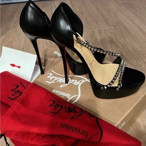 Christian Louboutin's So Spike Alta, size 8.5 New!